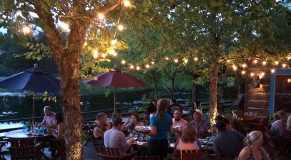 Dine Al Fresco In The Most Peaceful Setting At River Deck Restaurant In Wisconsin