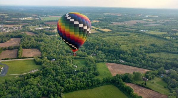 Take To The Skies And Cross A Hot Air Balloon Ride Near Cincinnati Off Your Bucket List