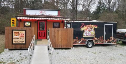 Quirky And Delicious, The Luv Shack Is A Popular Bagel Shop And Italian Restaurant In Mississippi