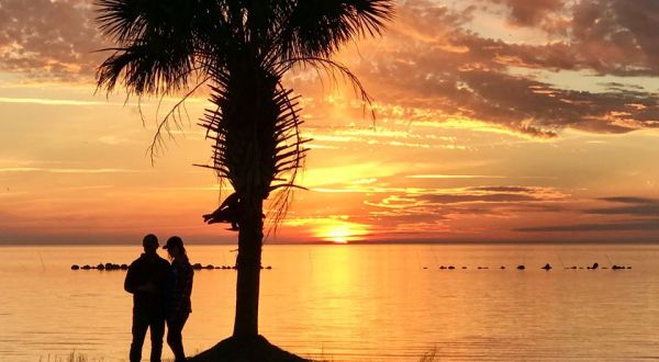 Sink Your Toes In The Sand And Watch The Sunset At Cypremort Point State Park In Louisiana