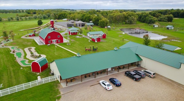 Cruise Down A Three-Story Slide, Step Inside A Walk-In Birdhouse, And More At Amaze’n Farmyard In Minnesota