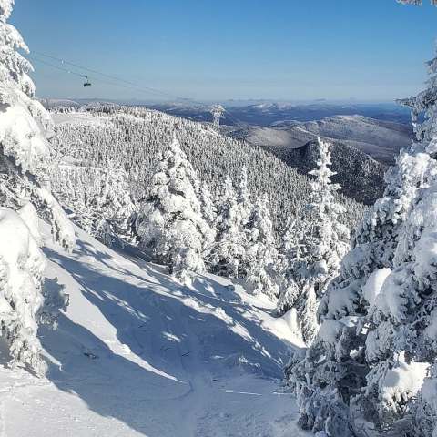 For The Most Breathtaking Views Of Vermont, Take A Ride On These 5 Ski Lifts