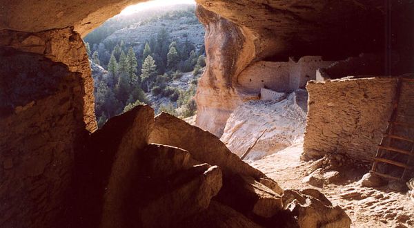 You Can Find A Fascinating 700 Year-Old Archaeological Site At Gila Cliff Dwellings National Monument In New Mexico