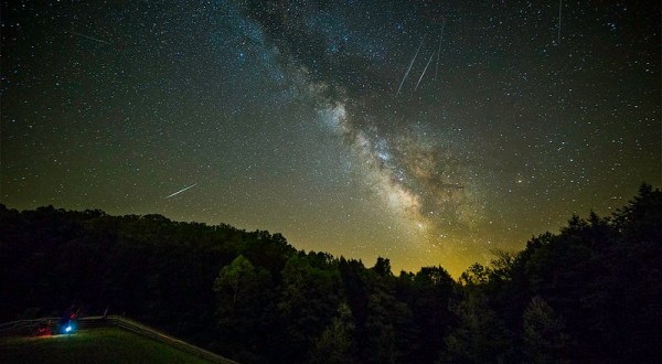 Surges Of Up To 100 Meteors Per Hour Will Light Up The Greater Cleveland Skies During The Lyrid Meteor Shower This April