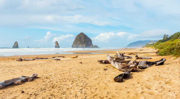 Cannon Beach In Oregon Was Named One Of The 100 Most Beautiful Beaches In The World