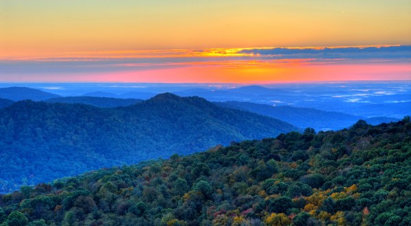 The Blue Ridge Mountains In Virginia Were Named Among The 50 Most Beautiful Places In The World