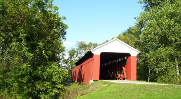 Scipio Covered Bridge In Indiana Is A Small Town Gem Worthy Of A Visit