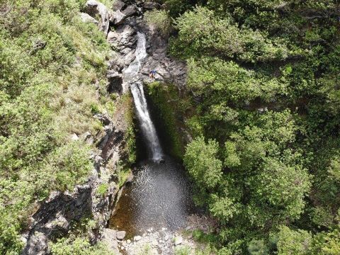 Take An Easy Out-And-Back Trail To Enter Another World At Makamakaole Falls In Hawaii