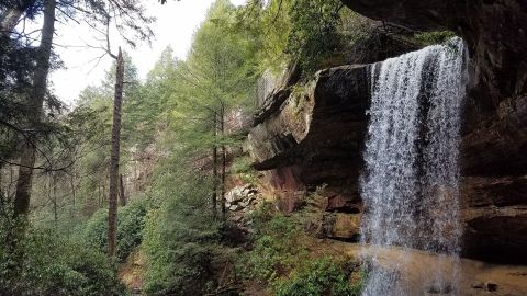 There’s A Crystal Blue Waterfall Hiding Near Nashville That’s Too Beautiful For Words