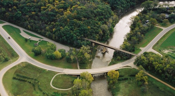 Follow Minnesota’s Red Jacket Trail To Cross An Old Railway Bridge And Take In Lovely Views