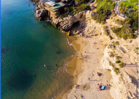 The Hidden Beach In Southern California, Pirates Cove Beach, That's Like Having Your Own Private Island