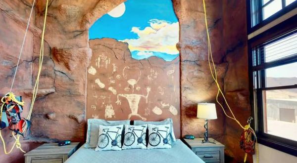 Visit Moab, Utah To Find This Airbnb That Features Its Own Climbing Wall