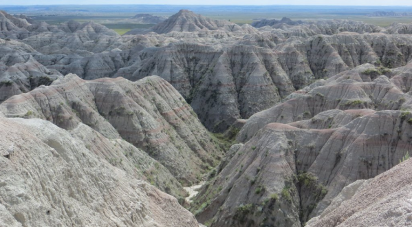 The Pinnacles Overlook In South Dakota’s Badlands National Park Look Like Something From Another Planet