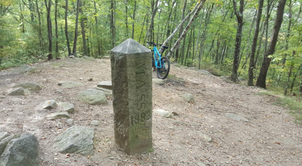 You Can Hike To Where Three States Meet On The Tri-State Marker Trail In Massachusetts