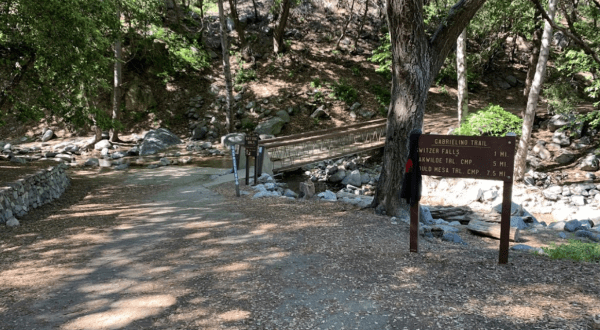 Take An Easy Out-And-Back Trail To Enter Another World At Switzer Falls In Southern California
