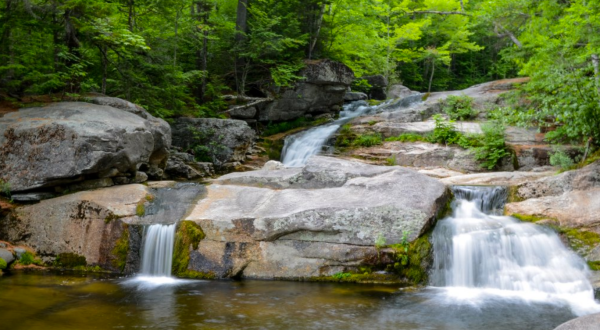 Take An Easy Out-And-Back Trail To Enter Another World At Step Falls Preserve In Maine