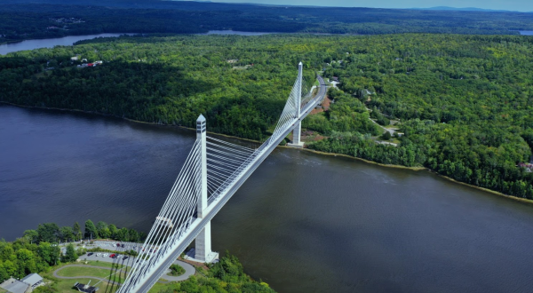 The Tallest, Most Impressive Bridge In Maine Can Be Found In The Town Of Prospect