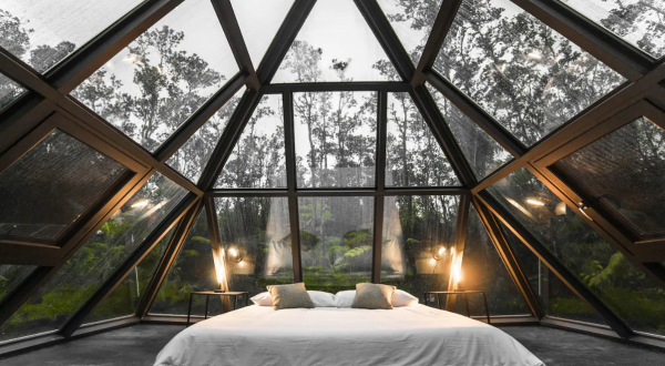 The Volcano Glass Pyramid Airbnb Is The Coolest Place To Rest Your Head In Hawaii