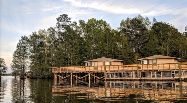 You’ll Have A Front Row View Of South Carolina’s Inland Sea At These Cozy Cabins