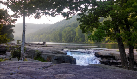 The Hike To This Secluded Waterfall Beach In West Virginia Is Positively Amazing