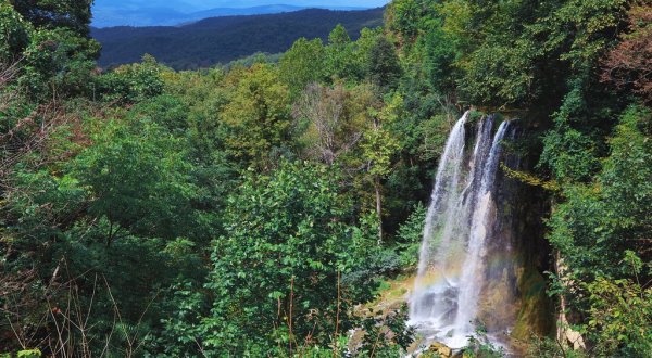 Experience Falling Spring Falls, One Of Virginia’s Most Majestic Waterfalls, Without Traveling Far From Your Car