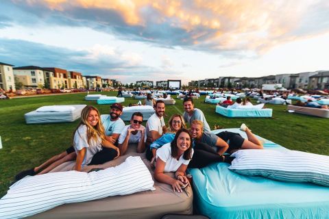Watch Movies On A Mattress And Eat Unlimited Popcorn This Summer In Texas