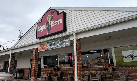 You'll Melt For The Crabby Bagel At Bistro Bagel In Maryland