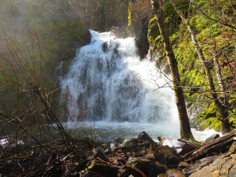 This 1.5-Mile Hike In Northern California Ends At Faery Falls, A Waterfall You Need To See With Your Own Eyes
