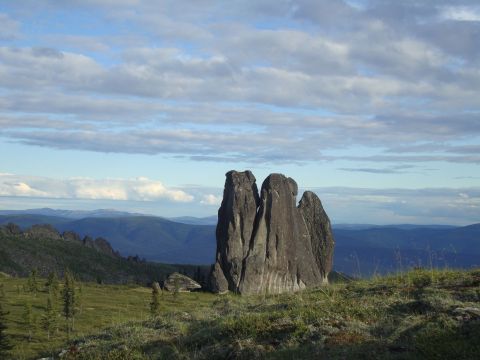 The Granite Tors In Alaska's Chena River State Recreation Area Look Like Something From Another Planet