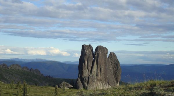 The Granite Tors In Alaska’s Chena River State Recreation Area Look Like Something From Another Planet