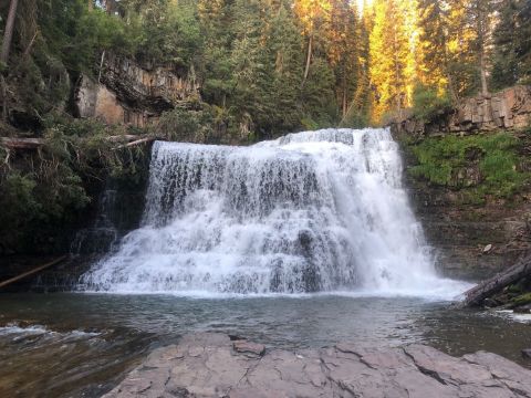 Take An Easy Out-And-Back Trail To Enter Another World At Ousel Falls In Montana
