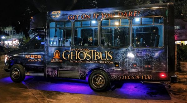 Hop On The Ghost Bus And Take A Haunted Tour Of Texas’ Most Paranormally Active City, San Antonio