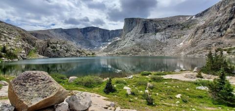 Take An Easy Out-And-Back Trail To Enter Another World At Lost Twin Lake In Wyoming