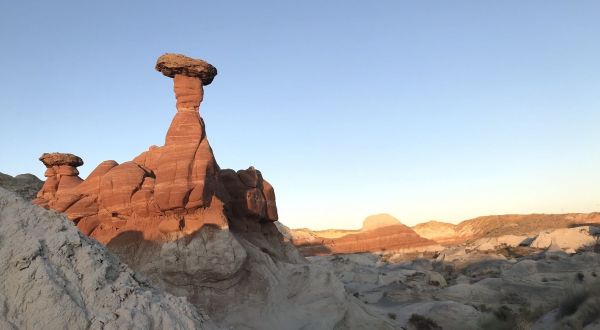 The Toadstools In Utah’s Grand Staircase-Escalante National Monument Look Like Something From Another Planet