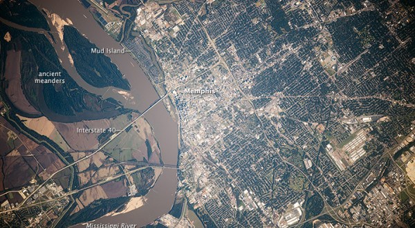 5 Unique Aerial Shots Of Tennessee From Outer Space