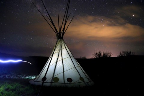 Big Quiet Camping Near Heart Mountain In Wyoming Lets You Glamp In Style