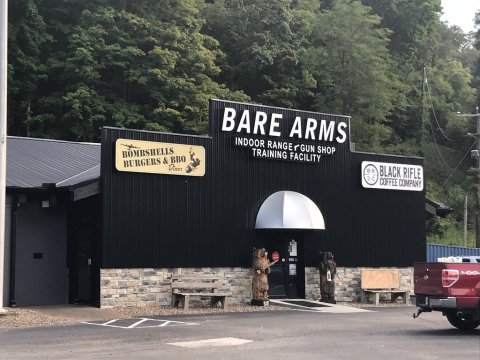 Visit A Military-Themed Diner Inside A Shooting Range In West Virginia For An Experience You'll Never Forget
