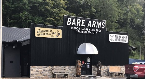 Visit A Military-Themed Diner Inside A Shooting Range In West Virginia For An Experience You’ll Never Forget