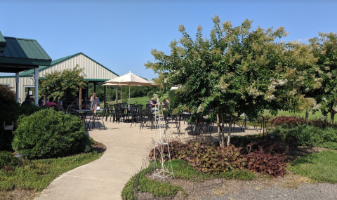 One Of The Most Scenic Spots To Enjoy A Beer Is Milkhouse Brewery, A Beautiful Gem In Maryland