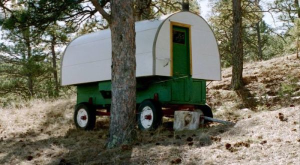 You Won’t Find A More Remote Getaway Than The Sheep Wagons At RuJoDen Ranch In Nebraska