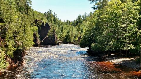 With Deep Gorges And Spectacular Waterfalls, Copper Falls State Park Is One Of The Most Scenic Places In Wisconsin
