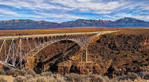 The Tallest, Most Impressive Bridge In New Mexico Can Be Found Near The Town Of Taos