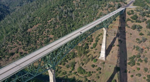The Tallest, Most Impressive Bridge In Northern California Can Be Found In Placer County