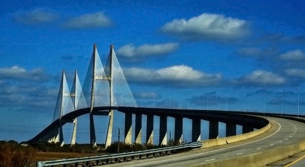 The Tallest, Most Impressive Bridge In Georgia Can Be Found In The Town Of Brunswick