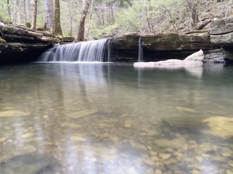 Nine Penny Branch Loop Trail Is A Beginner-Friendly Waterfall Trail In Indiana That's Great For A Family Hike