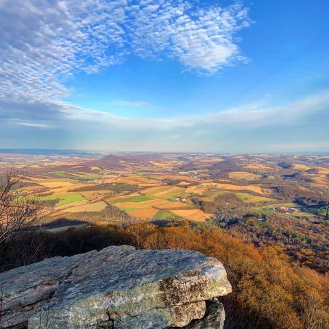 Appalachian Trail, Pinnacle Trail, Valley Rim, and Pulpit Rock Has Been Named Pennsylvania's Best Hiking Trail