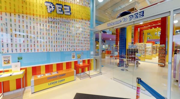 Take A 3D Virtual Tour Of The Vibrant PEZ Visitor Center In Connecticut