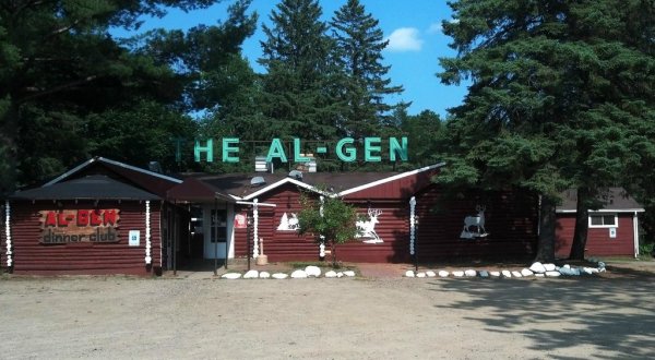 Head To The Northwoods Of Wisconsin To Visit Al-Gen Dinner Club, A Charming, Old Fashioned Restaurant