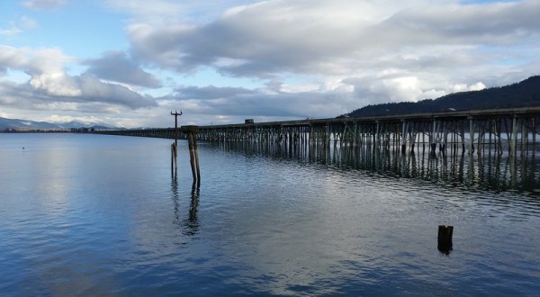 Built In 1909, The Long Bridge In Idaho Was Once The Longest Wooden Bridge In The World