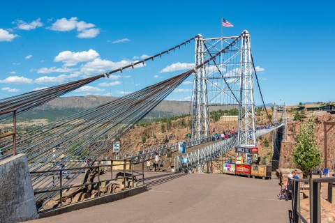 The Tallest, Most Impressive Bridge In Colorado Can Be Found In The Town Of Canon City